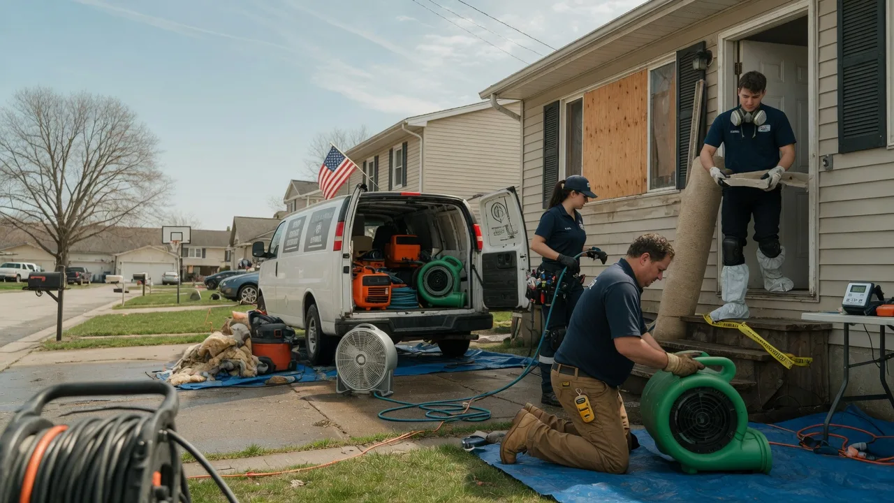 Water Damage Restoration in Oneida, AR near me